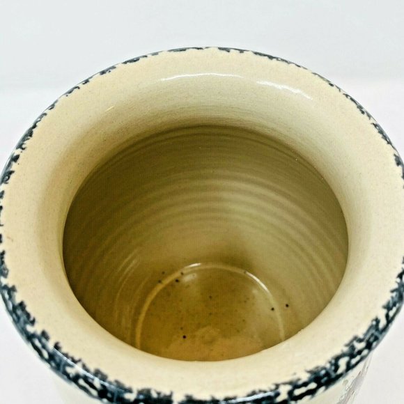 Cottagecore Casey Pottery Crock Floral Design Jar - Picture 5 of 6